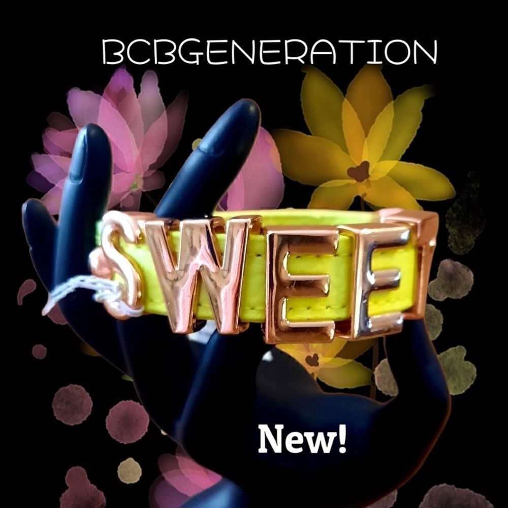 BCBGENERATION "Sweet" Neon Snap Bracelet